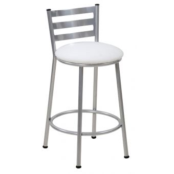 Banco Metalnew Millenium 50 cm Prata