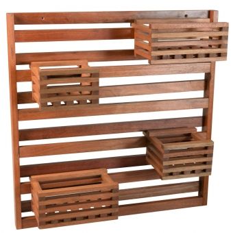 Estrado Vertical Lírio c 04 Cachepôs - Metalnew