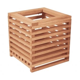 Cachepô Grande Quadrado Metalnew