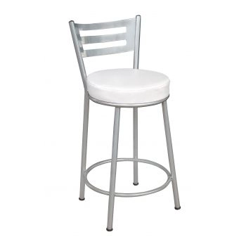 Banco Metalnew Verona 60 cm Prata