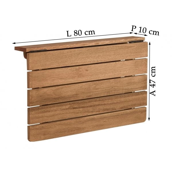 Mesa de Parede c/2 Bancos Mare Metalnew