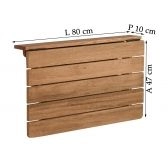 Mesa de Parede c/2 Bancos Mare Metalnew