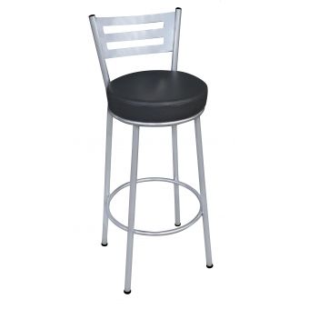 Banco Metalnew Verona 75 cm Prata