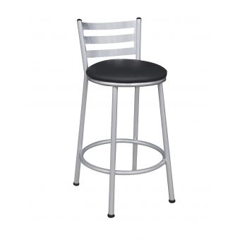 Banco Metalnew Millenium 50 cm Prata