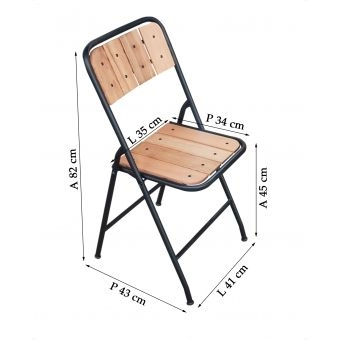 Cadeira Metalnew Dobrável Amazonas