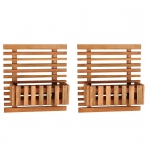 Jardim Vertical 35 x 35 Metalnew Kit Com 2 unidades