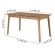 Mesa Leme 140 x 70 cm Metalnew