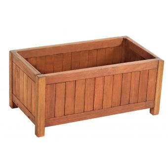 Cachepô Medio Retângular Metalnew