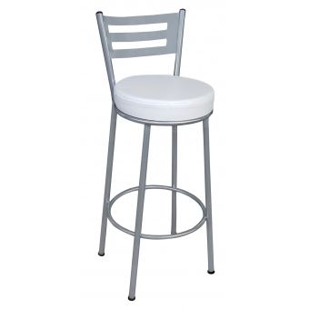 Banco Metalnew Verona 75 cm Prata