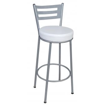 Banco Metalnew Verona 75 cm Prata