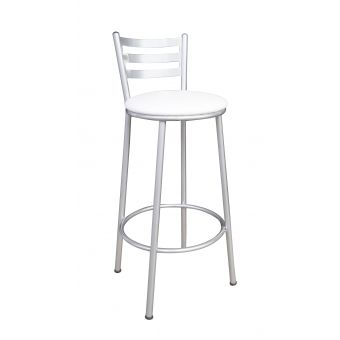 Banco Metalnew Millenium 70 cm Prata