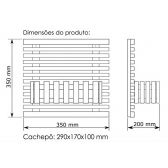 Jardim Vertical 35 x 35 Metalnew Kit Com 2 unidades