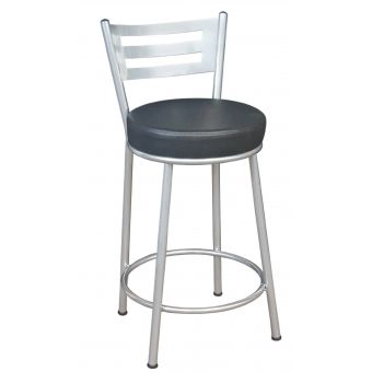 Banco Metalnew Verona 60 cm Prata