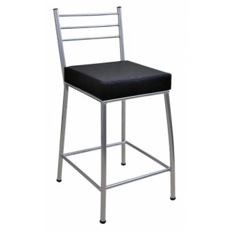 Banco Metalnew Paris 60 cm Prata