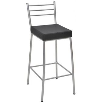 Banco Metalnew Paris 75 cm Prata