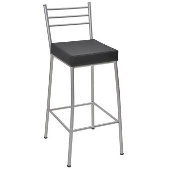 Banco Metalnew Paris 75 cm Prata