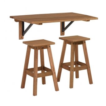 Mesa de Parede c/2 Bancos Mare Metalnew