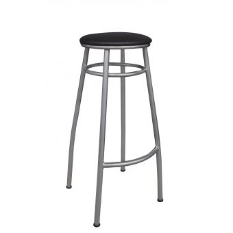 Banco Metalnew Nice 75 cm Prata