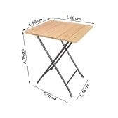 Mesa Metalnew Dobrável Amazonas