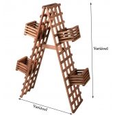 Floreira Escada Hibísco Metalnew