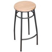 Banco Metalnew Viracopos 75 cm Preto