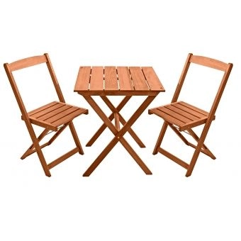 Conjunto Metalnew de Mesa com 02 Cadeiras Orquídeas