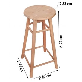 Banco Metalnew Lyptus 72 cm