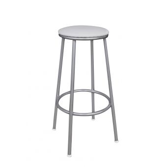 Banco Metalnew Sem Encosto 67 cm Prata