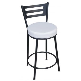 Banco Metalnew Verona 60 cm Preto