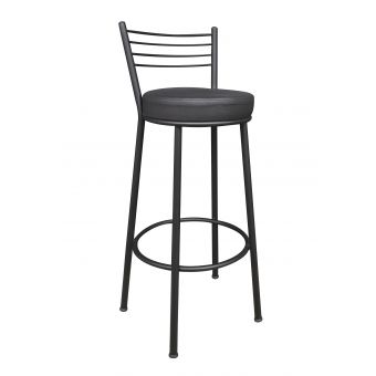 Banco Metalnew Roma 75 cm Preto