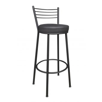 Banco Metalnew Roma 75 cm Preto