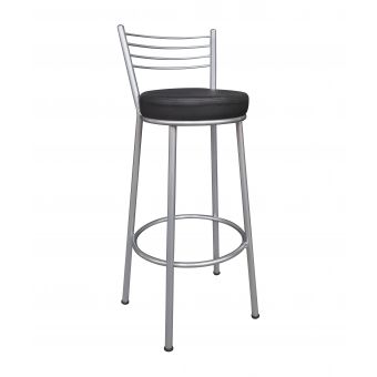 Banco Metalnew Roma 75 cm Prata