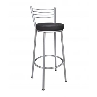 Banco Metalnew Roma 75 cm Prata